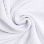 Roselux Damen-Shirt mit V-Ausschnitt, gerippt, langärmelig, tailliertes Basic-Strickoberteil