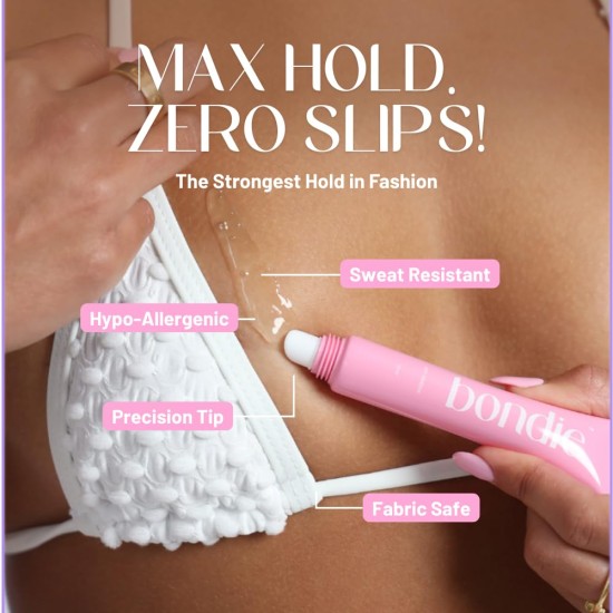 Flüssiger Körperkleber für Kleidung – modische Klebeband-Alternative für Low-Cut-Styles, trägerlose Kleider und Arbeitsblusen – Kleidungskleber, der den ganzen Tag hält – schweiß- und tanzfest, schnell trocknend – 20 ml Flüssiger Körperkleber für Kleidung – modische Klebeband-Alternative für Low-Cut-Styles, trägerlose Kleider und Arbeitsblusen – Kleidungskleber, der den ganzen Tag hält – schweiß- und tanzfest, schnell trocknend – 20 ml