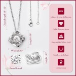 An meine Schwiegertochter Halskette von der Mutter, Geburtstagsgeschenk für die Schwiegertochter mit Karte, bedeutungsvolles Geschenk für sie am Hochzeitstag, Weihnachten, Jahrestag