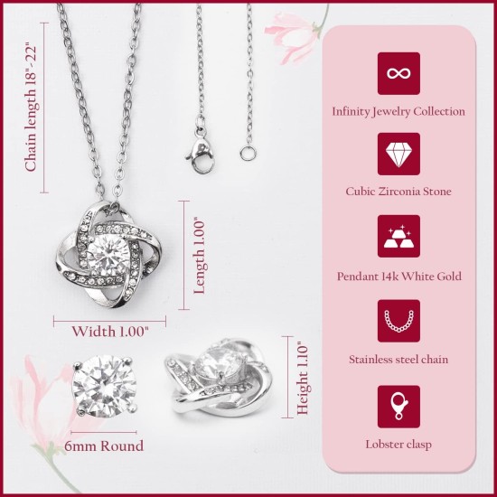 An meine Schwiegertochter Halskette von der Mutter, Geburtstagsgeschenk für die Schwiegertochter mit Karte, bedeutungsvolles Geschenk für sie am Hochzeitstag, Weihnachten, Jahrestag