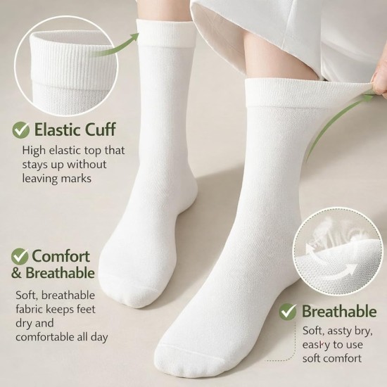 6er-Pack ultradünne Baumwoll-Kleidersocken für Damen, Hosensocken mit glatter Zehennaht, atmungsaktiv (passend für US-Größe 5–10) 6er-Pack ultradünne Baumwoll-Kleidersocken für Damen, Hosensocken mit glatter Zehennaht, atmungsaktiv (passend für US-Größe 5–10)