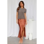 Arach&Cloz Damen-Pullover aus leichter Wollmischung mit kurzen Ärmeln, Business-Casual Arach&Cloz Damen-Pullover aus leichter Wollmischung mit kurzen Ärmeln, Business-Casual