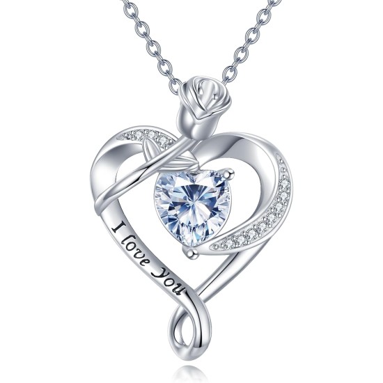 Für immer Liebe Herz-Halsketten, Geschenk für Frauen, Ehefrau, Freundin, Hochzeitstag, Geburtstag, Muttertagsgeschenke für Mama, Mutter Für immer Liebe Herz-Halsketten, Geschenk für Frauen, Ehefrau, Freundin, Hochzeitstag, Geburtstag, Muttertagsgeschenke für Mama, Mutter