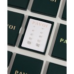 PAVOI 14K vergoldete, gedrehte Singapur-Kette, Layering-Choker mit rundem Solitär und Serpentinenkette, Layering-Choker mit Steinanhänger im Birnenschliff, Halsketten-Set für Damen |