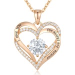 CDE Valentinstagsgeschenk Forever Love Herz-Halsketten für Frauen, Hochzeitstag, Geburtstag, Mütter, Weihnachtsgeschenke für Mutter, Mutter, Ehefrau, S925-Silberschmuck mit Geburtsstein-Anhänger CDE Valentinstagsgeschenk Forever Love Herz-Halsketten für Frauen, Hochzeitstag, Geburtstag, Mütter, Weihnachtsgeschenke für Mutter, Mutter, Ehefrau, S925-Silberschmuck mit Geburtsstein-Anhänger