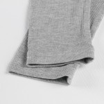 Artfish Damen-Top mit quadratischem Ausschnitt, langen Ärmeln, gerippt, schmal geschnitten, lässig, Basic, bauchfrei Artfish Damen-Top mit quadratischem Ausschnitt, langen Ärmeln, gerippt, schmal geschnitten, lässig, Basic, bauchfrei