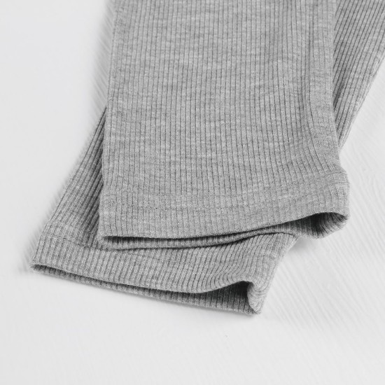 Artfish Damen-Top mit quadratischem Ausschnitt, langen Ärmeln, gerippt, schmal geschnitten, lässig, Basic, bauchfrei Artfish Damen-Top mit quadratischem Ausschnitt, langen Ärmeln, gerippt, schmal geschnitten, lässig, Basic, bauchfrei