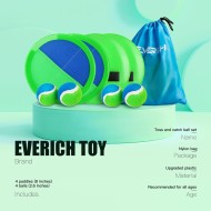 EVERICH TOY Verbessertes Wurf- und Fangball-Spielset, Osterkorbfüller, Outdoor-Spiele für Kinderspielzeug, Strand-Pool-Spielzeug, draußen, Familien-Hofspiele, Ostergeschenke für Jungen und Mädchen im Alter von 3 4 5 6 7 8–12 Jahren