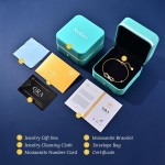 Seelove Moissanit-Unendlichkeits-Herz-Armbänder für Damen, 925er Sterlingsilber, 18 Karat vergoldet, verstellbar, Jahrestag, Geburtstag, edler Schmuck, Geschenke für Frau und Mutter