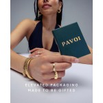 PAVOI 14K vergoldete Strand-Charm-Halskette für Damen – zierliche Büroklammer-Kette, trendige Strand-Multi-Charm-Halskette – Gold-Ozean-Sommerschmuck mit Süßwasserperle, Muschel, Seestern