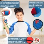 Wurf- und Fangballspiel, Baseballhandschuh- und Fangballspielzeug für Kinder, Outdoor-Spiele für die Familie, Spielzeug für den Strand, Hof, Pool draußen, Geburtstags-Ostergeschenk für Jungen und Mädchen im Alter von 3 4 5 6 7 8–12 Jahren Wurf- und Fangballspiel, Baseballhandschuh- und Fangballspielzeug für Kinder, Outdoor-Spiele für die Familie, Spielzeug für den Strand, Hof, Pool draußen, Geburtstags-Ostergeschenk für Jungen und Mädchen im Alter von 3 4 5 6 7 8–12 Jahren