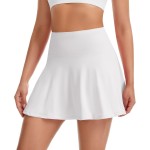 Damen-Tennisröcke mit Shorts, hoch tailliert, plissiert, zum Laufen, lässig, Pickleball-Golfröcke mit Taschen Damen-Tennisröcke mit Shorts, hoch tailliert, plissiert, zum Laufen, lässig, Pickleball-Golfröcke mit Taschen