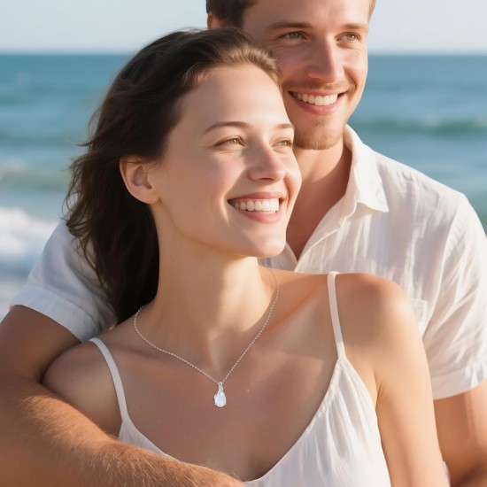 14-karätige Gold-Edelstein-Halskette in Tropfenform für Damen, 4 Karat Birnenschliff-Geburtsstein-Anhänger-Halsketten, Weihnachts- und Geburtstagsschmuck, Geschenke für Mutter, Ehefrau, Oma, sie, 45,7 cm + 5,1 cm 14-karätige Gold-Edelstein-Halskette in Tropfenform für Damen, 4 Karat Birnenschliff-Geburtsstein-Anhänger-Halsketten, Weihnachts- und Geburtstagsschmuck, Geschenke für Mutter, Ehefrau, Oma, sie, 45,7 cm + 5,1 cm