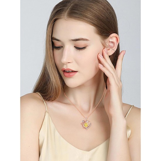 F Roségoldene Herz-Halskette mit Geburtsstein „Forever Love“, Geschenke für Frauen, „I Love You Forever“-Schmuck mit Geburtsstein-Anhänger, Valentinstag, Jahrestag, Geburtstag, Geschenke für Ihre Frau, Mutter, Oma, Tochter F Roségoldene Herz-Halskette mit Geburtsstein „Forever Love“, Geschenke für Frauen, „I Love You Forever“-Schmuck mit Geburtsstein-Anhänger, Valentinstag, Jahrestag, Geburtstag, Geschenke für Ihre Frau, Mutter, Oma, Tochter