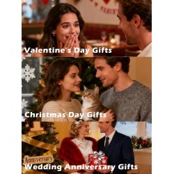 Valentinstagsgeschenke für die Frau, Halskette mit doppeltem Geburtsstein-Anhänger aus 925er-Sterlingsilber, Halskette „Ich liebe dich für immer und ewig“, Jahrestags- und Geburtstagsgeschenke für die Frau, die Freundin, die Mutter, sie