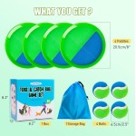 Ballwurf- und Fangspiel – ideales Outdoor-Strand-, Pool- und Gartenspielzeug für Kleinkinder und Kinder ab 4, 5, 6, 7, 8 Jahren, perfekt für Jungen und Mädchen – tolles Geburtstagsgeschenk und Strumpffüller