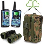 Walkie-Talkies für Kinder, Spielzeug für Jungen ab 5 Jahren, Outdoor-Spielzeug, 2-Wege-Radio, 22 Kanäle, 3 Meilen Reichweite, für Camp-Jagd, Abenteuerspiel, Geburtstag, Geschenke für Jungen im Alter von 6, 7, 8, 9 und 10 Jahren (blau)