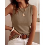 PRETTYGARDEN Ärmellose Pullover-Oberteile für Damen, 2026, Sommer, elegant, gerippt, Tank-Tops, Frühling, Business, Freizeit, Arbeit, Hemden, Blusen PRETTYGARDEN Ärmellose Pullover-Oberteile für Damen, 2026, Sommer, elegant, gerippt, Tank-Tops, Frühling, Business, Freizeit, Arbeit, Hemden, Blusen