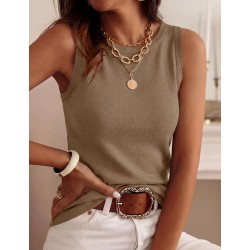 PRETTYGARDEN Ärmellose Pullover-Oberteile für Damen, 2026, Sommer, elegant, gerippt, Tank-Tops, Frühling, Business, Freizeit, Arbeit, Hemden, Blusen