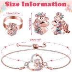 4-teiliges Mädchen-Einhorn-Axolotl-Schmuckset, Halskette, Armband, Ring, Ohrstecker, Kristall-Anhänger, Schmuck, Geschenke für Kleinkinder 4-teiliges Mädchen-Einhorn-Axolotl-Schmuckset, Halskette, Armband, Ring, Ohrstecker, Kristall-Anhänger, Schmuck, Geschenke für Kleinkinder