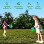 Ballwurf- und Fangspiel – ideales Outdoor-Strand-, Pool- und Gartenspielzeug für Kleinkinder und Kinder ab 4, 5, 6, 7, 8 Jahren, perfekt für Jungen und Mädchen – tolles Geburtstagsgeschenk und Strumpffüller
