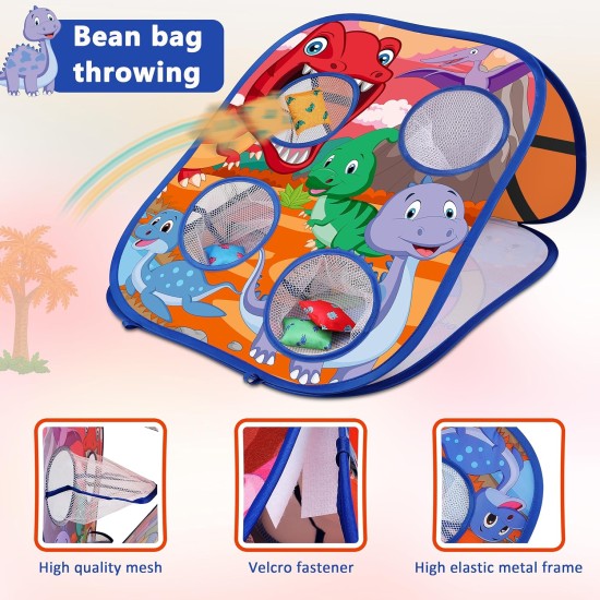 Tierisches Sitzsack-Wurfspiel, Spielzeug für den Außenbereich, Familienparty-Partyzubehör für Kinder, Geschenk für Jungen zum Geburtstag oder Weihnachten für Kleinkinder im Alter von 3 4 5 6 Jahren Tierisches Sitzsack-Wurfspiel, Spielzeug für den Außenbereich, Familienparty-Partyzubehör für Kinder, Geschenk für Jungen zum Geburtstag oder Weihnachten für Kleinkinder im Alter von 3 4 5 6 Jahren